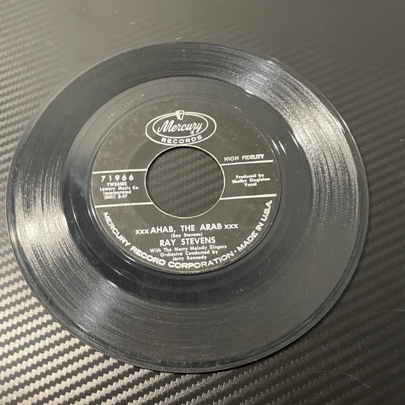 Ray Stevens, Ahab, The Arab / It's Been So Long, Mercury 71966 VINYL ONLY - Picture 1 of 2